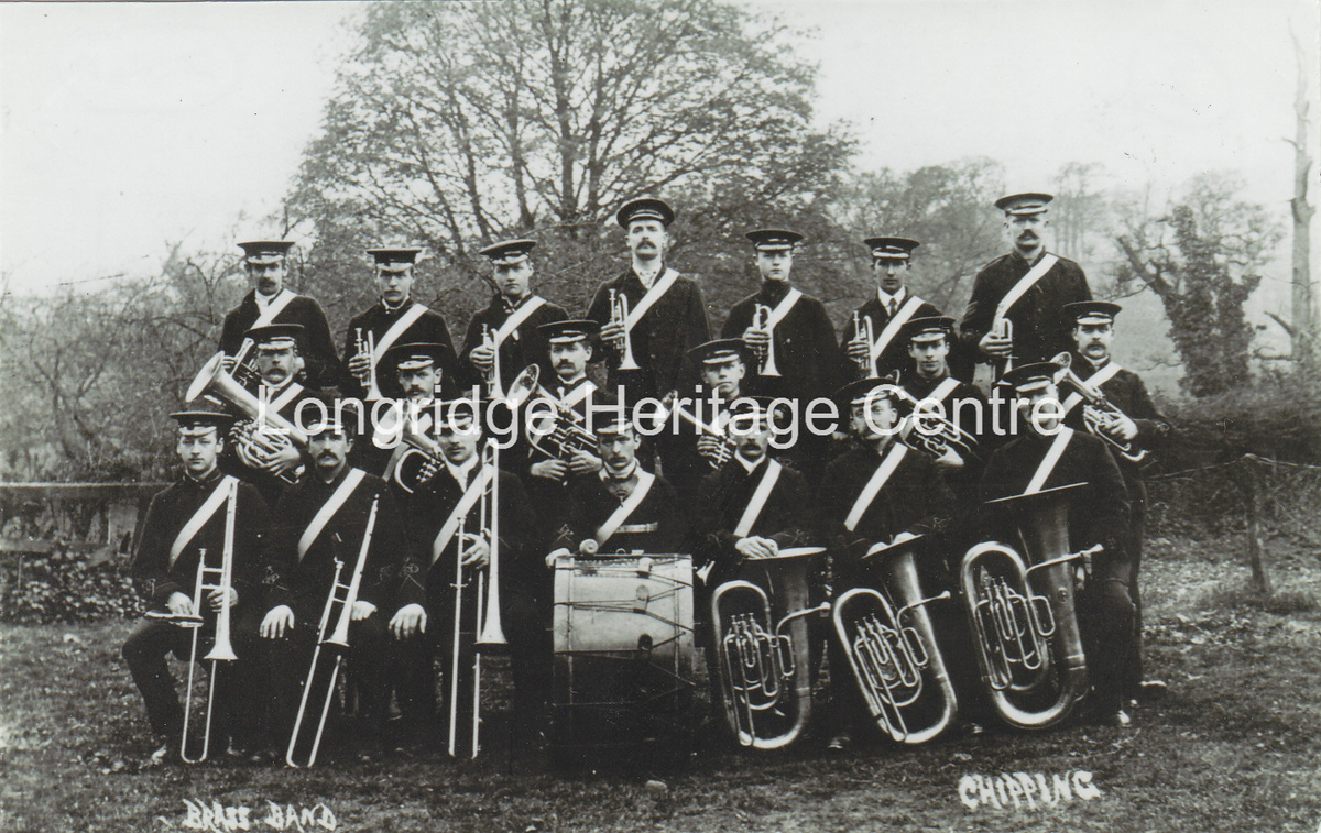 254A - Chipping Brass Band - A group photograph - Unknown